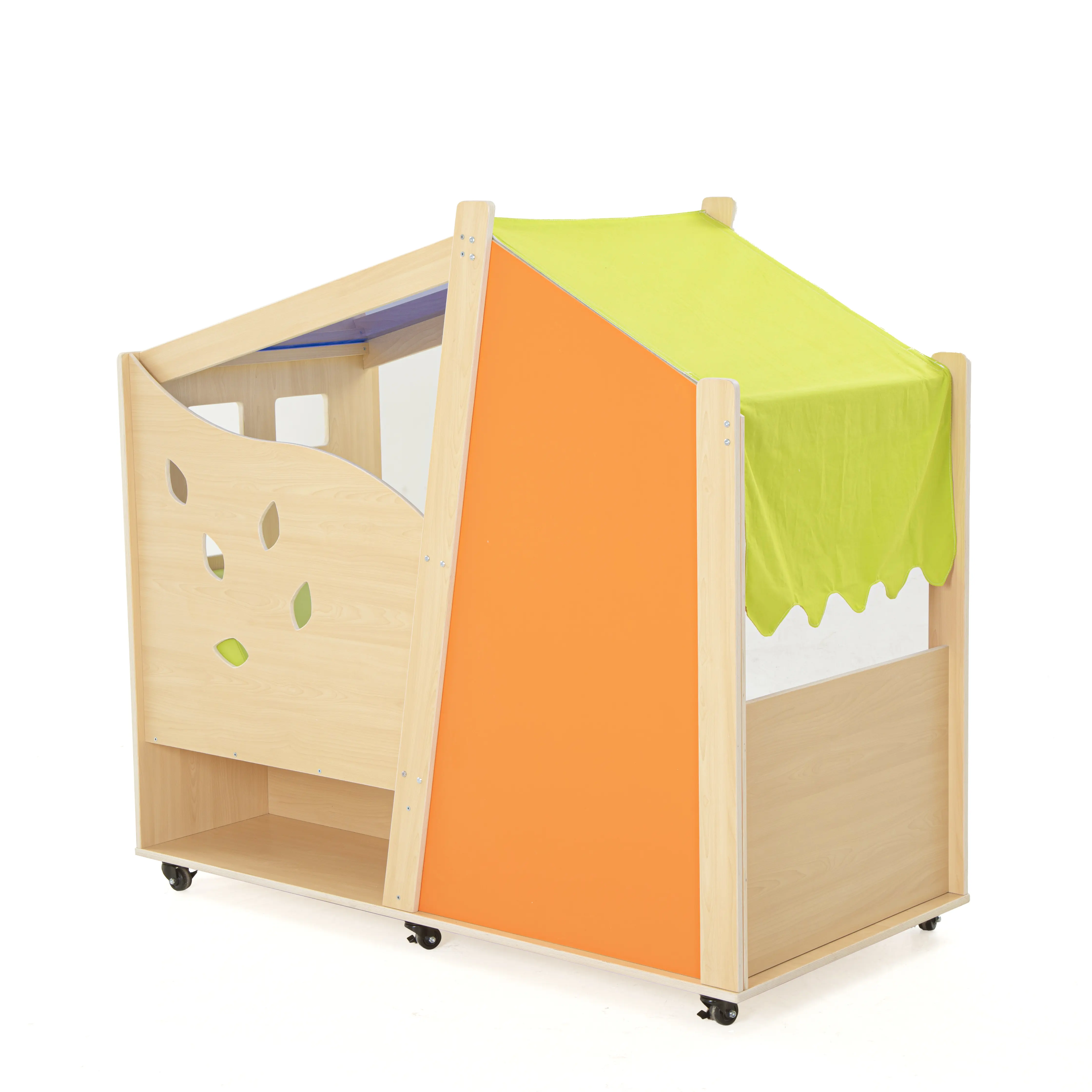 Wisdom | Spielhaus mobil | 120 x 120 x 140 cm | Holz aus der Kategorie Bausteine & Spiellandschaften