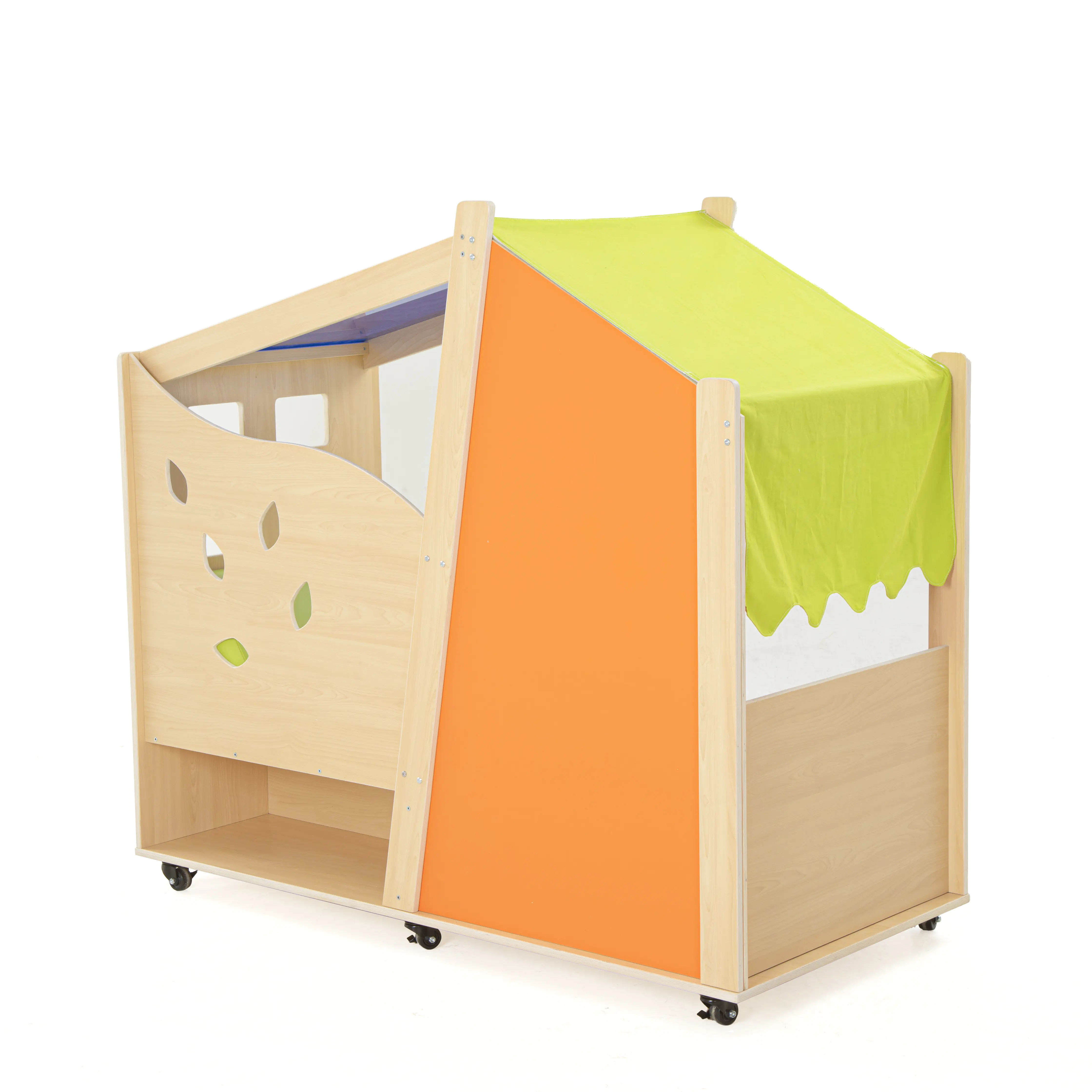 Wisdom | Spielhaus mobil | 120 x 120 x 140 cm | Holz aus der Kategorie Bausteine & Spiellandschaften