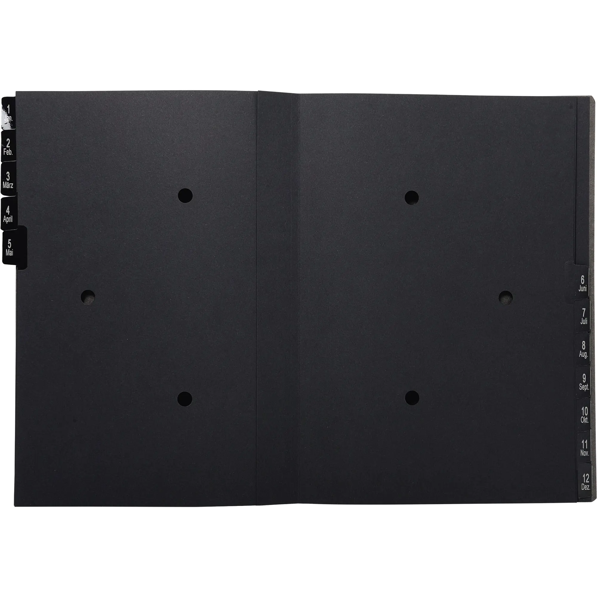 Soennecken Pultordner oeco 1-12 12tlg schwarz aus der Kategorie Mappen