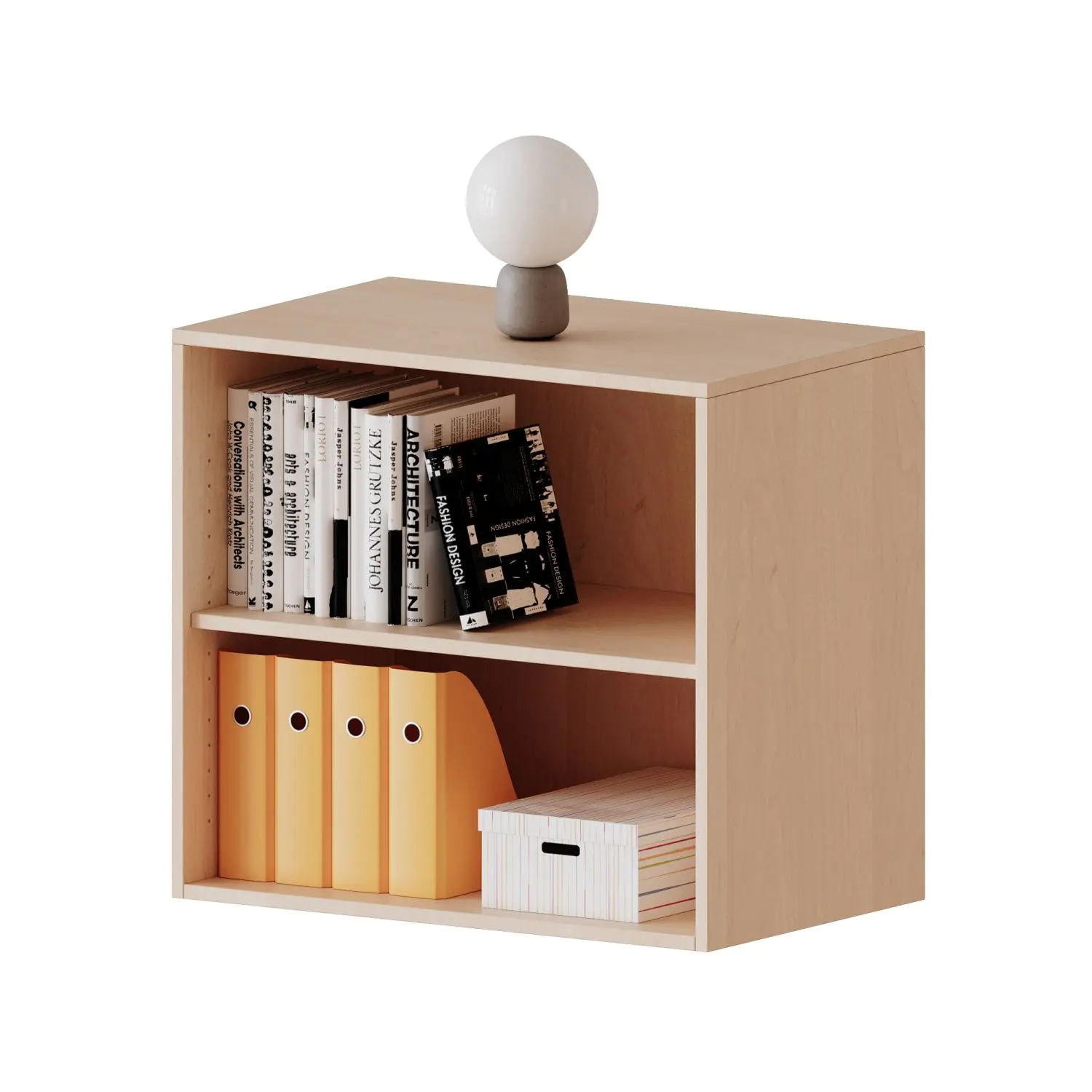 Aufsatz, 2 OH, B/H/T 60x72x40cm aus der Kategorie Regale allgemein