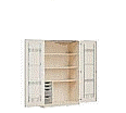Musikschrank MOFF 1, fahrbar, B/H/T 104,5 x 190 x 60 cm aus der Kategorie Musikschränke