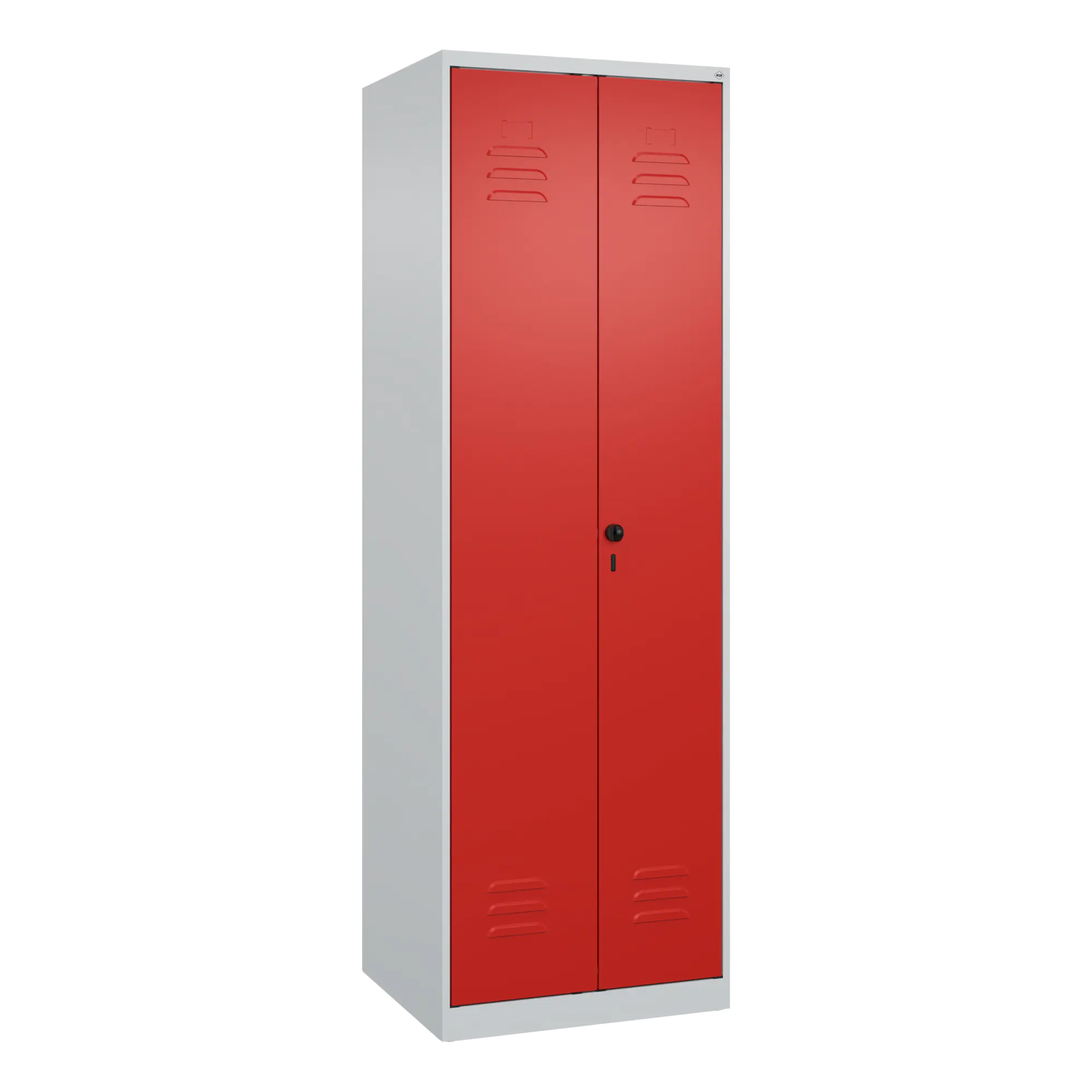 C+P Spind Classic PLUS 2Abt. 1850x600x500 lgr/vrt aus der Kategorie Garderobenschränke