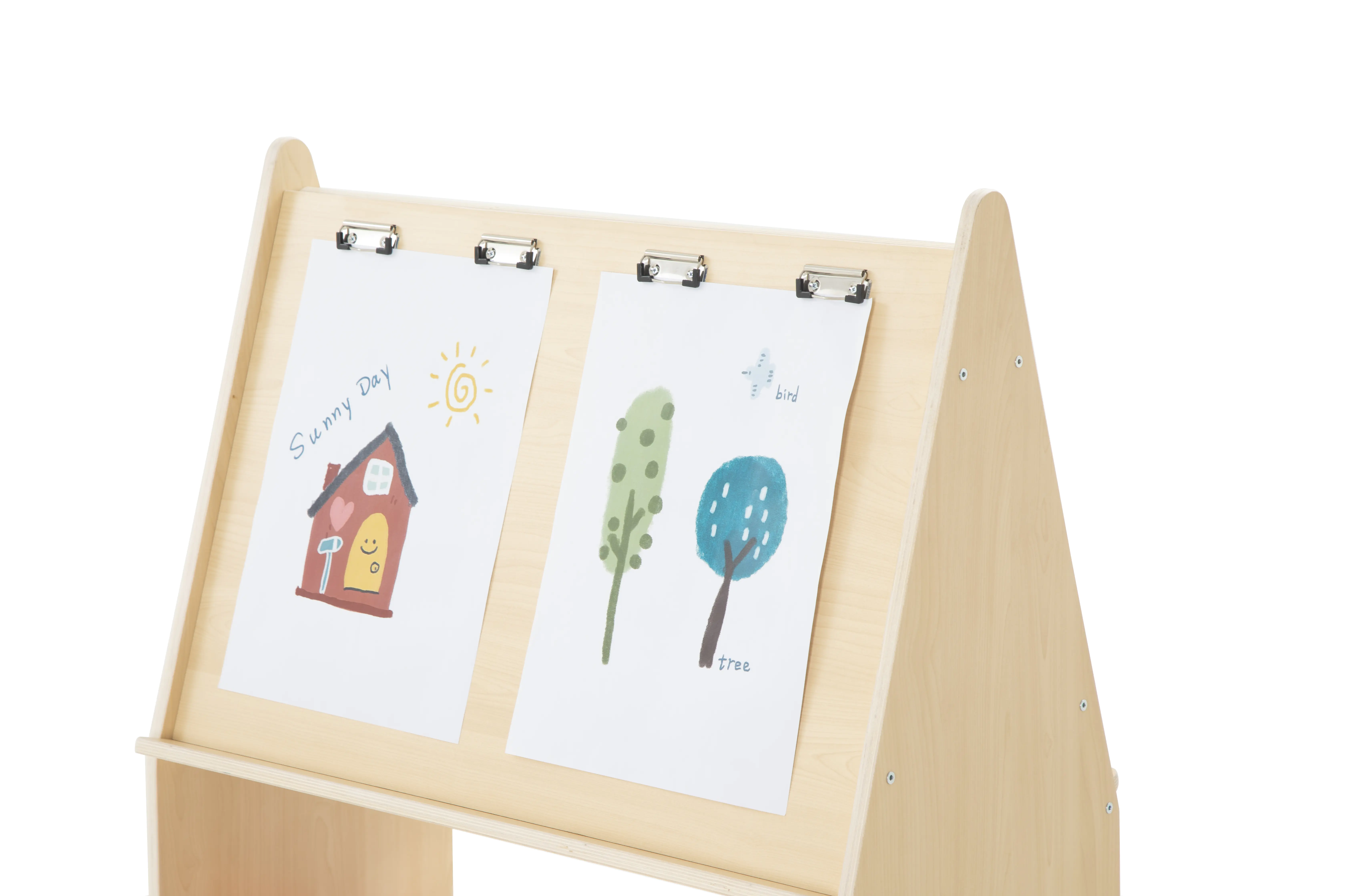 Wisdom | Staffelei mobil | 80 x 39 x 120 cm | Holz aus der Kategorie Bausteine & Spiellandschaften