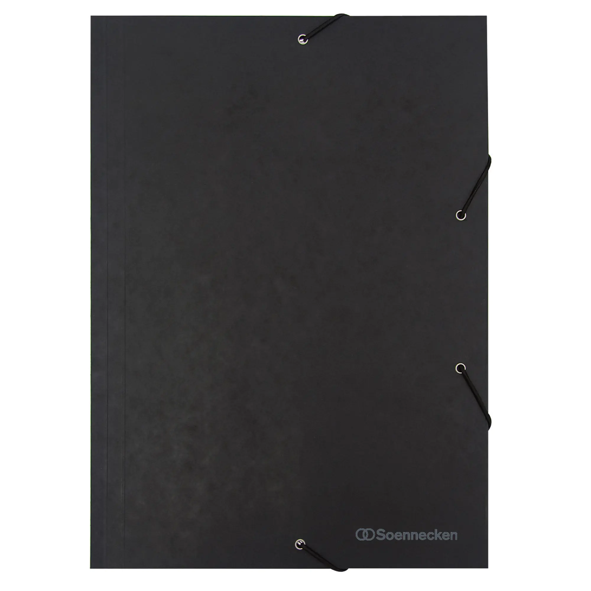 Soennecken Eckspanner DIN A4 3Klappen+Gummizug sw aus der Kategorie Mappen