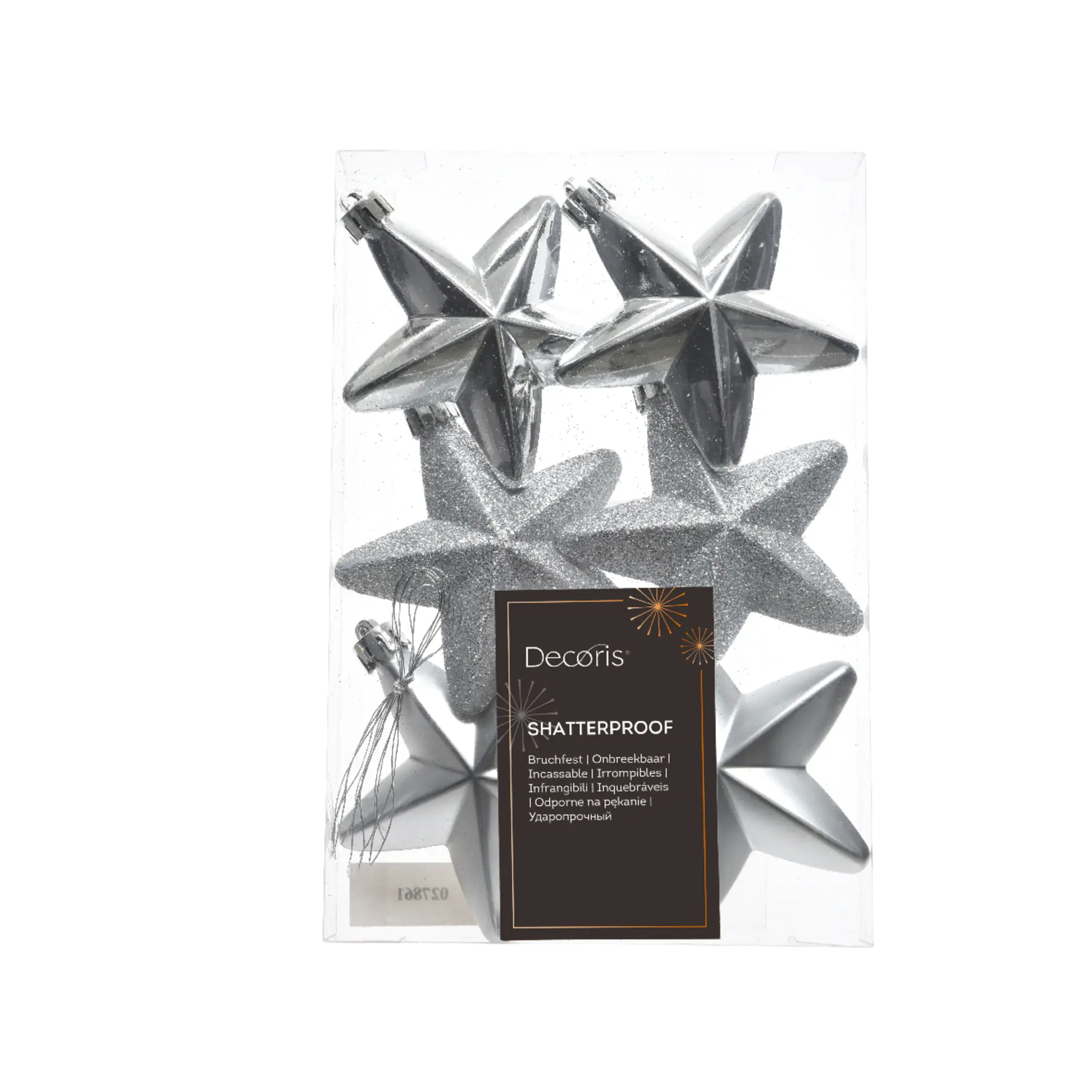 Decoris Stern Mix si 6St aus der Kategorie Dekoration