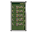 Personal-Raum-Plan,  8 Stunden, 23 Spalten, 103x57 cm,