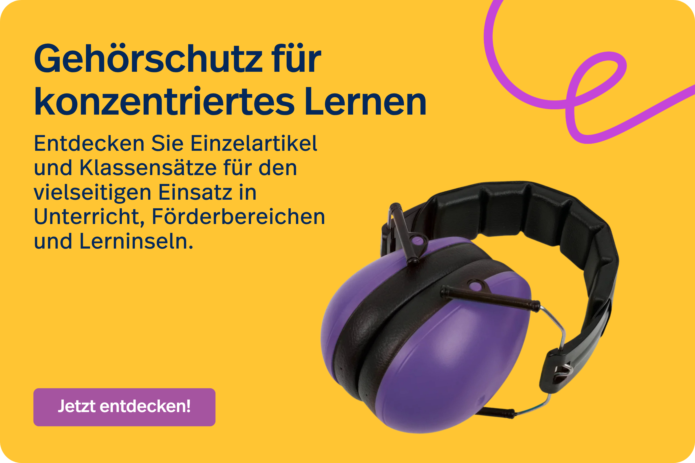 Gehörschutz für konzentriertes Lernen