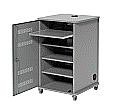 Medienschrank, fahrbar,  95 cm hoch, 58x61 (B/T)