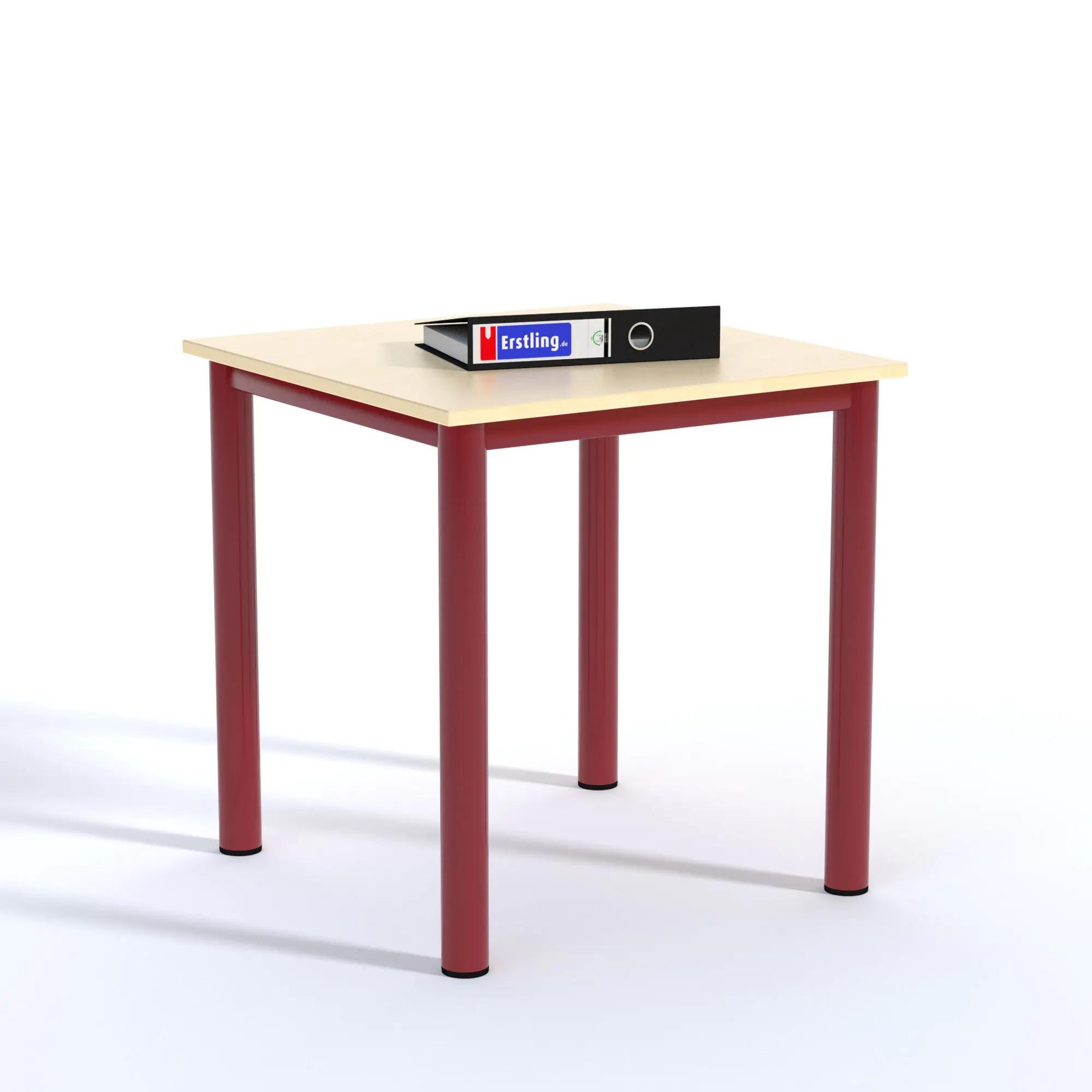 Quadrattisch,  80x80 cm (B/T), höhenverstellbar 58-72 cm, aus der Kategorie Quadrattische