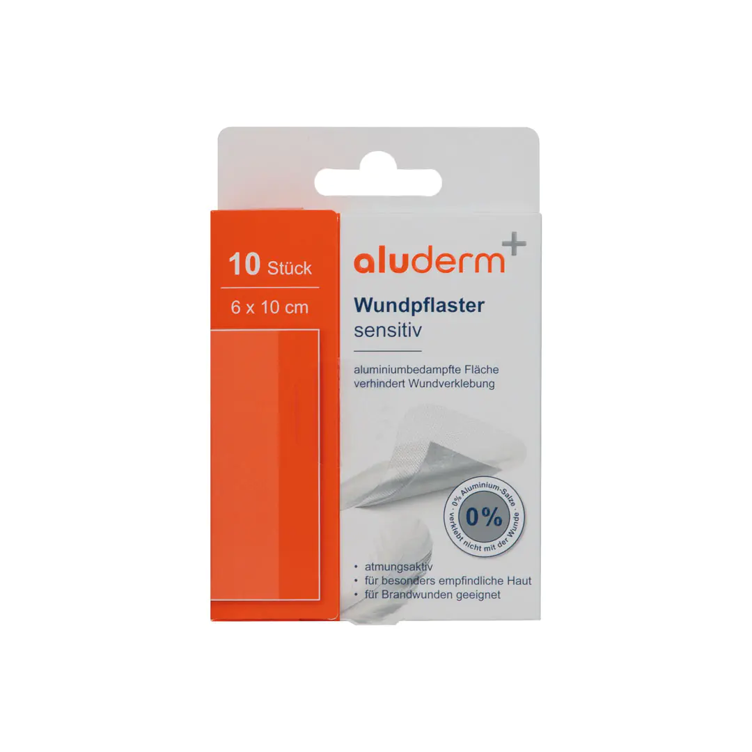 aluderm Wundpflaster sensitiv weiß 6 cm x 10 cm aus der Kategorie Werkraumausstattung