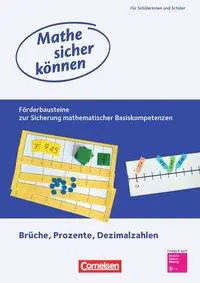 Mathematik sicher können.  Förderbausteine Brüche, Prozente und Dezimalzahlen aus der Kategorie Mathematik