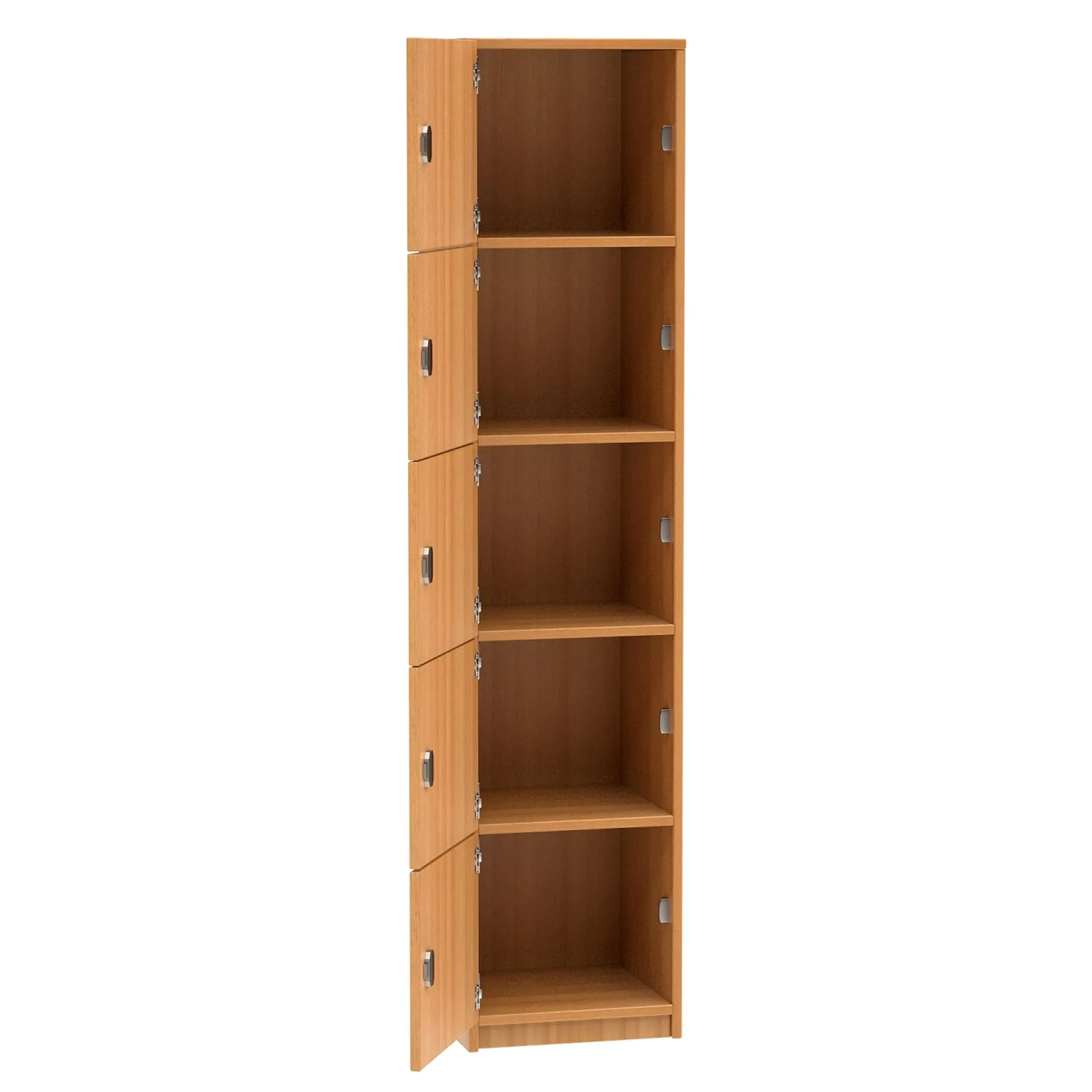 Schließfachschrank, 190 cm hoch, 42x50 cm (B/T), Scharniere links, aus der Kategorie Schränke allgemein