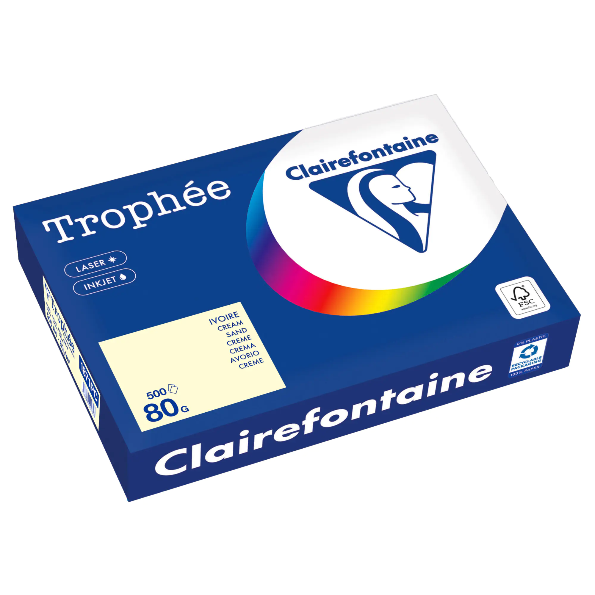 Clairefontaine Kopierpapier A4 80g sa 500Bl aus der Kategorie Papiere
