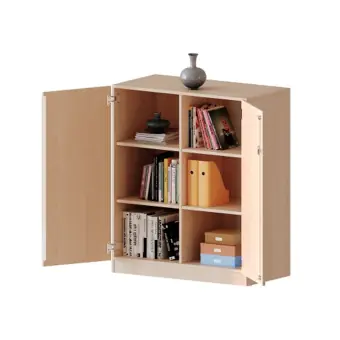 Schrank, 3 OH, 2 Türen, abschließbar, B/H/T 100x118x50cm aus der Kategorie Schränke allgemein