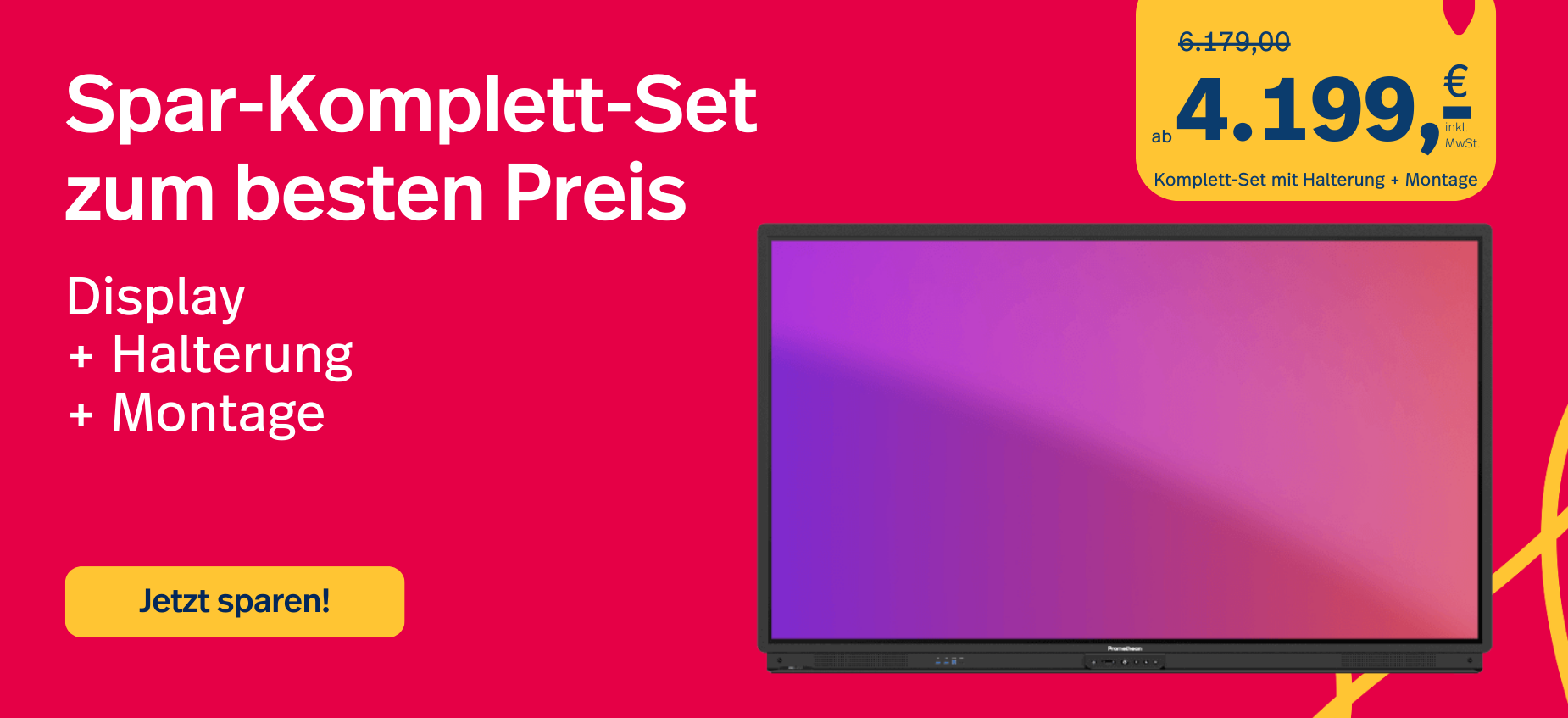 Display-Komplett-Set zum besten Preis entdecken!