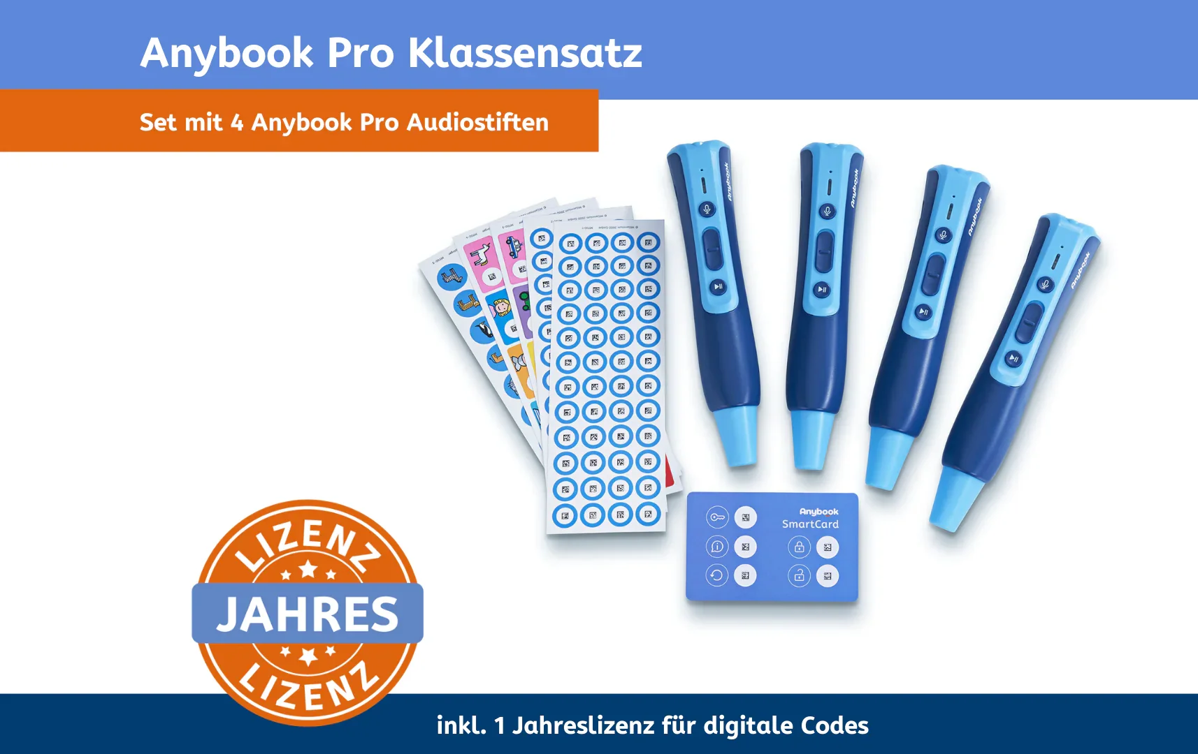 Anybook Pro Klassensatz inkl. Jahreslizenz