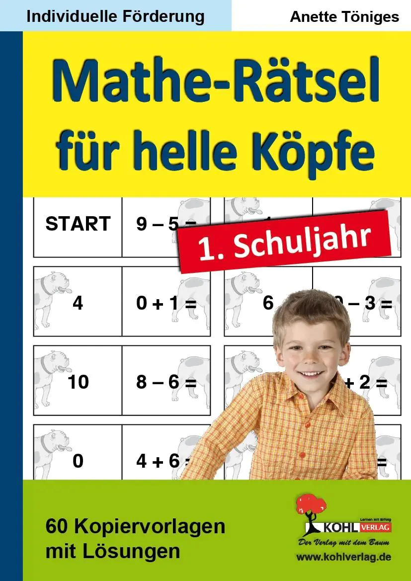 Mathe-Rätsel lösen / 1. Schuljahr aus der Kategorie Mathematik