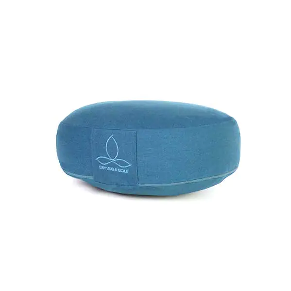 Sitzkissen, Rondo, flach, Kapok-Füllung, Sitzhöhe 11cm, Durchmesser 30 cm aus der Kategorie Polsterelemente