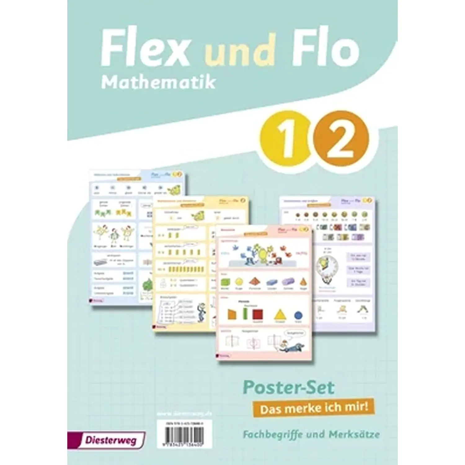 Flex und Flo 1/2. - Poster-Set aus der Kategorie Mathematik