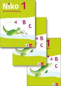Niko 1. Paket Druckschrift, 2 Arbeitshefte + Druckschrift Lehrgang aus der Kategorie Deutsch