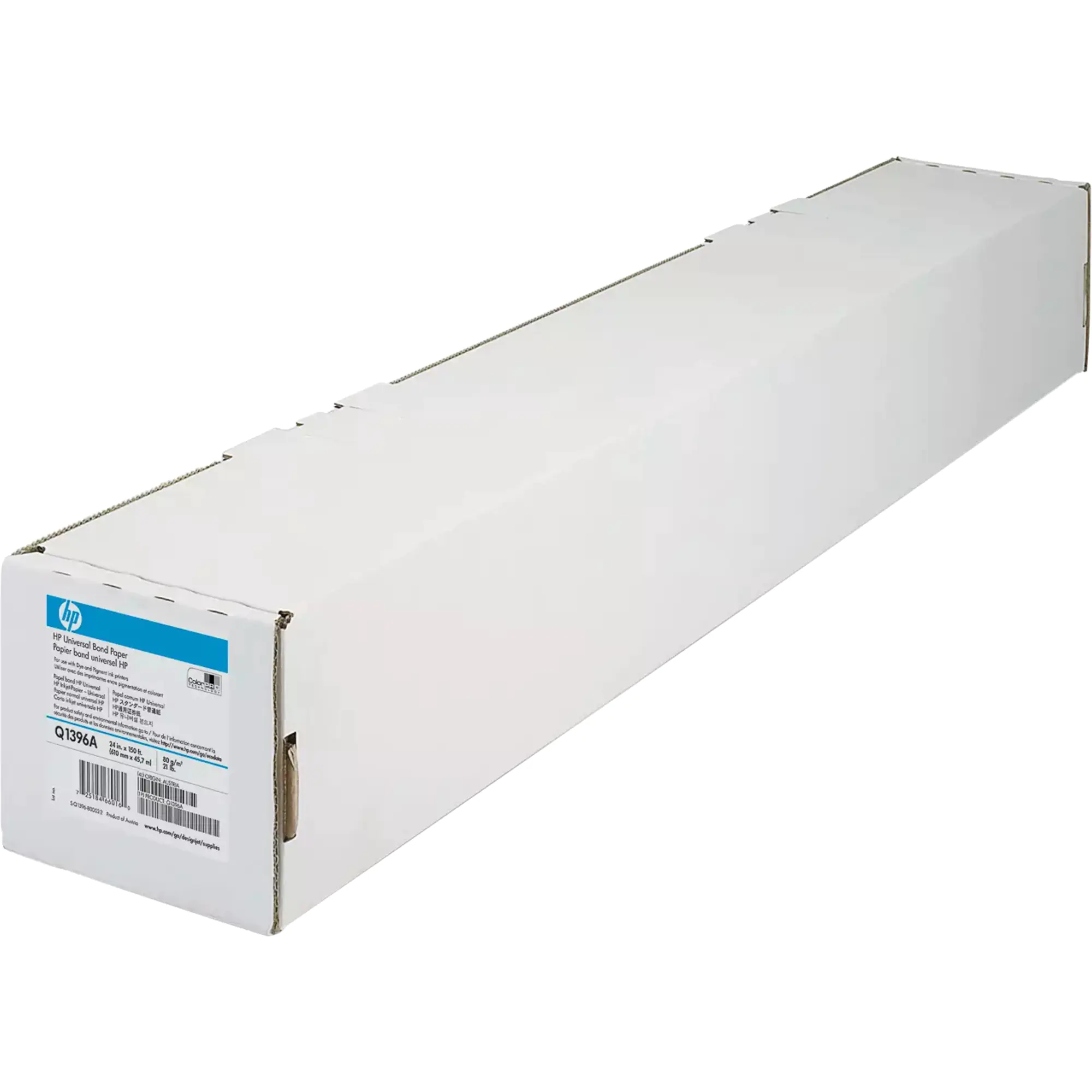 HP Plotterpapier 610mmx45,7m 80g matt weiß aus der Kategorie Rollenpapiere