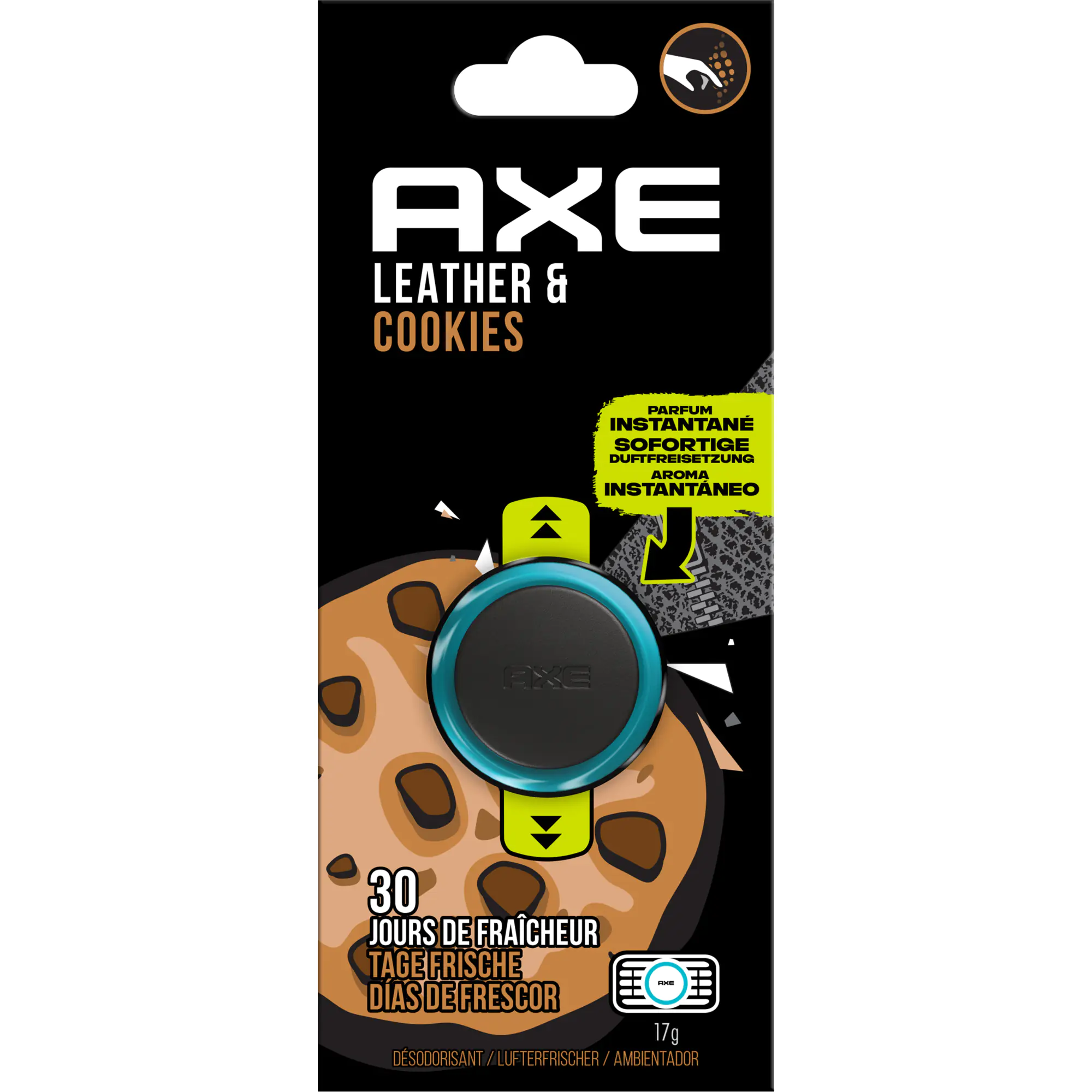 AXE Auto-Lufterfrischer Mini Vent Leather+Cookies aus der Kategorie Reinigung & Hygiene