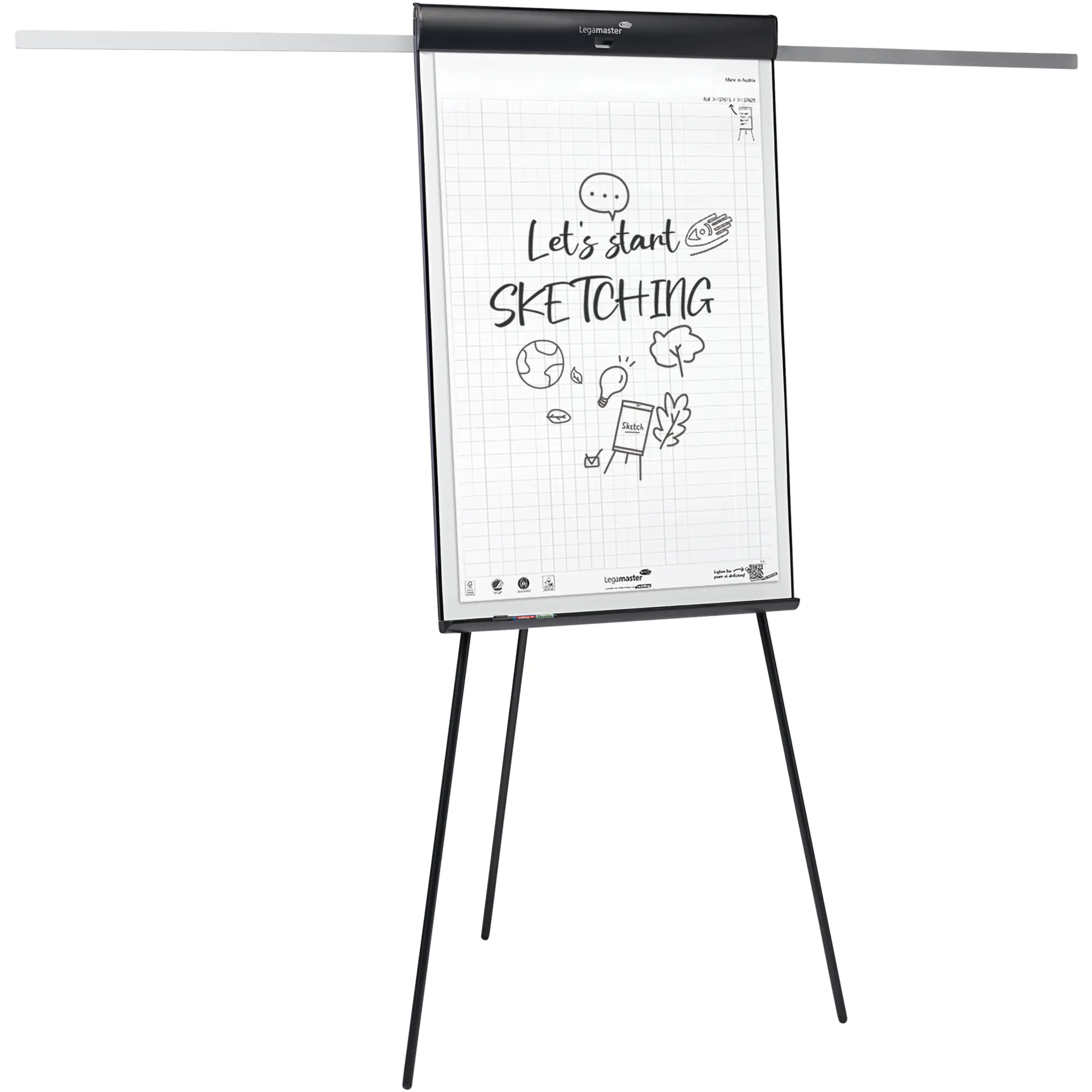 Legamaster Flipchart SKETCH PRO Tripod aus der Kategorie Flipcharts
