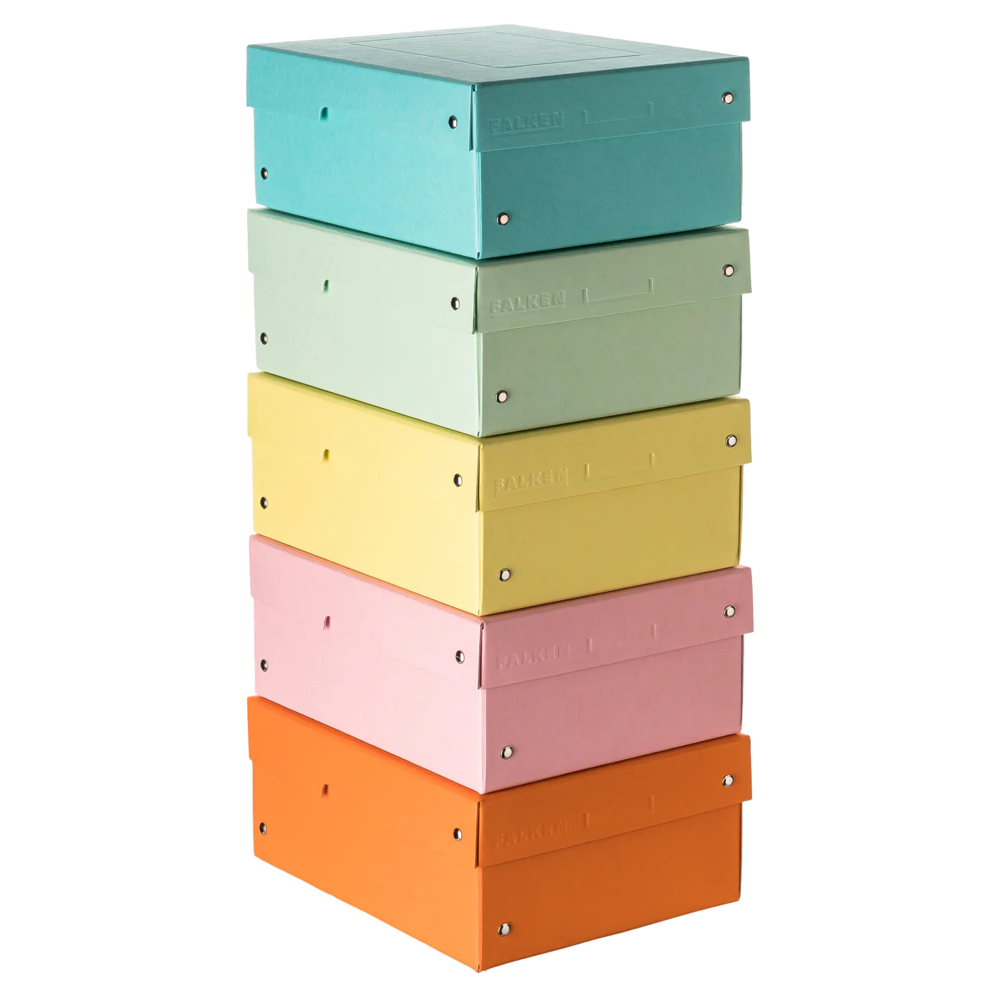 Falken Aufbewahrungsbox PURE Box Pastell A5 100mm sort. aus der Kategorie Aufbewahrung