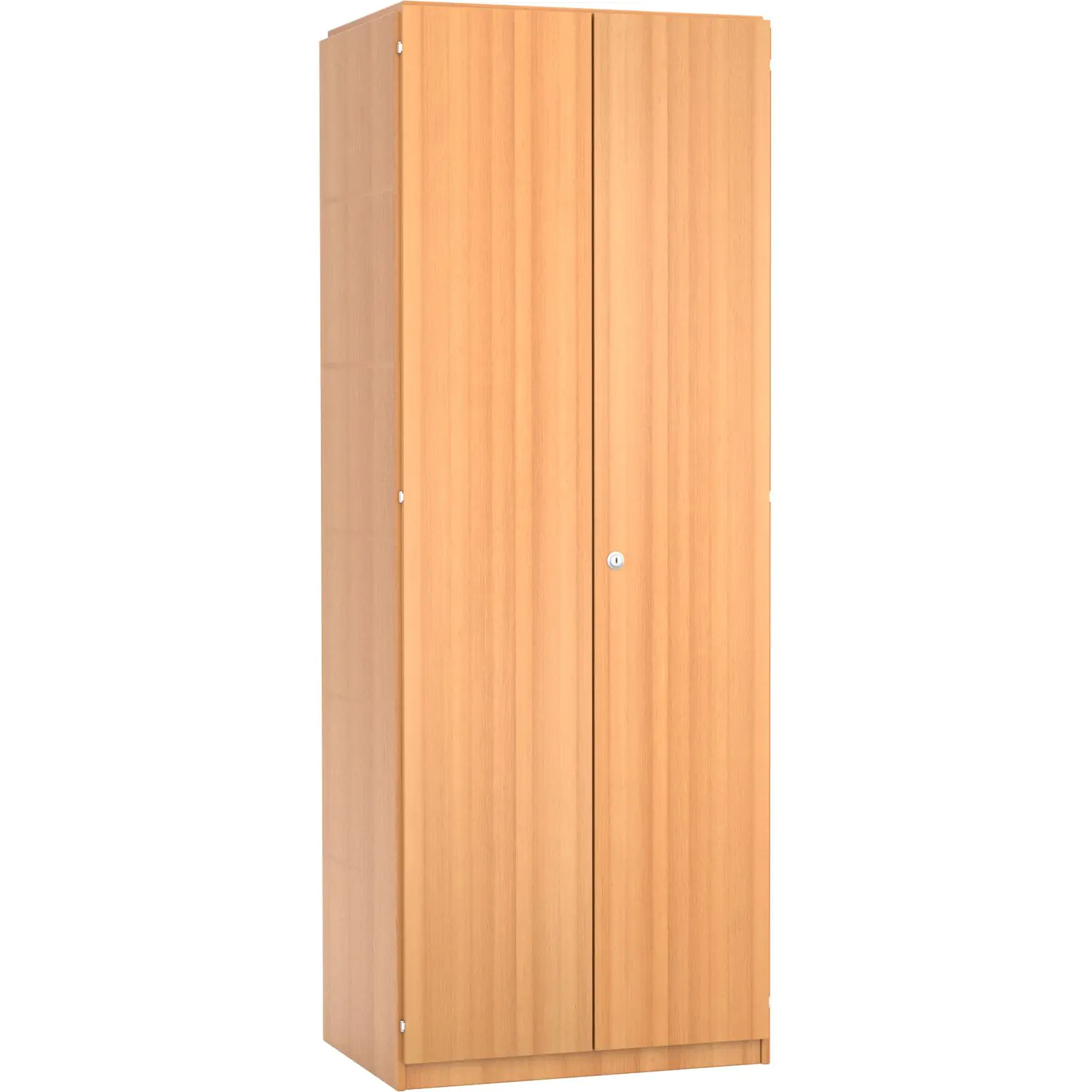 Schrank, 226 cm hoch,  80x40 cm (B/T), 2 Dreh-Türen, 5 Böden, 6OH aus der Kategorie Alle Produkte