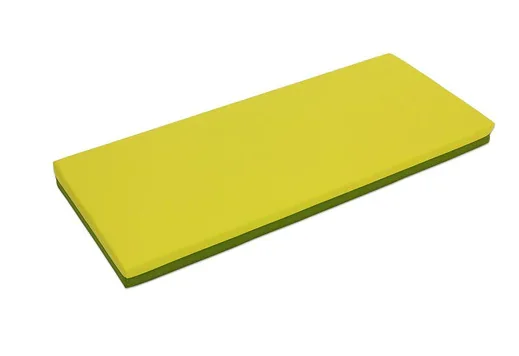Liegepolster 140 x 60 x 6 cm, Farbe hellgrün/grün aus der Kategorie Schlafgelegenheiten