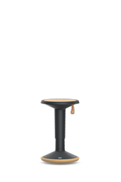 Hocker ECO UP höhenverstellbar 45-63 cm, Sitzhöheneinstellung per Handschlaufe, Sicherheitsgasfeder aus der Kategorie Interstuhl