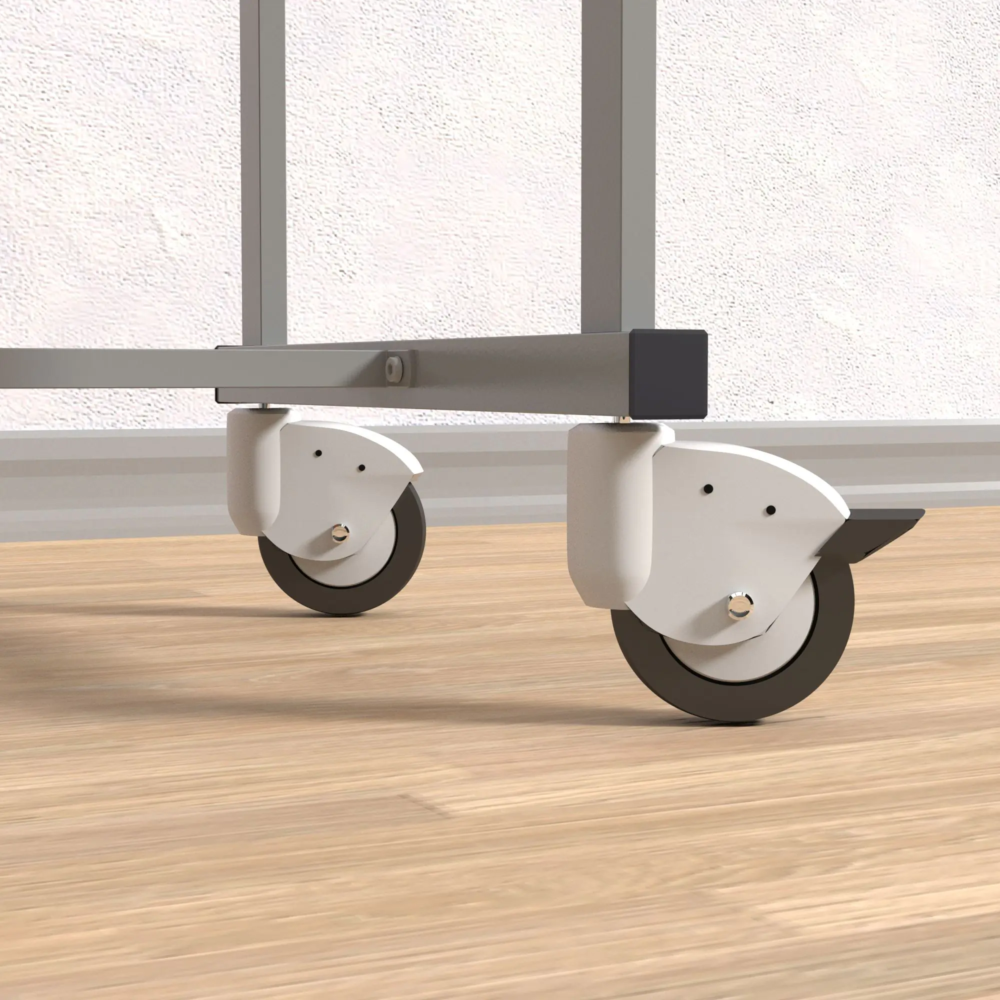 Projektionswagen, höhenverstellbar  87-116 cm, 3 Ablageflächen, aus der Kategorie Schulbeamerwagen