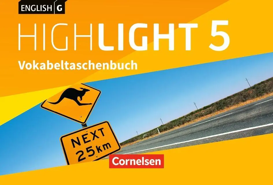 English G Highlight. 5 Vokabeltaschenbuch aus der Kategorie Englisch