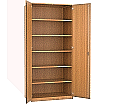 Schrank, 226 cm hoch, 100x60 cm (B/T), 2 Dreh-Türen, 5 Böden, 6OH aus der Kategorie Alle Produkte