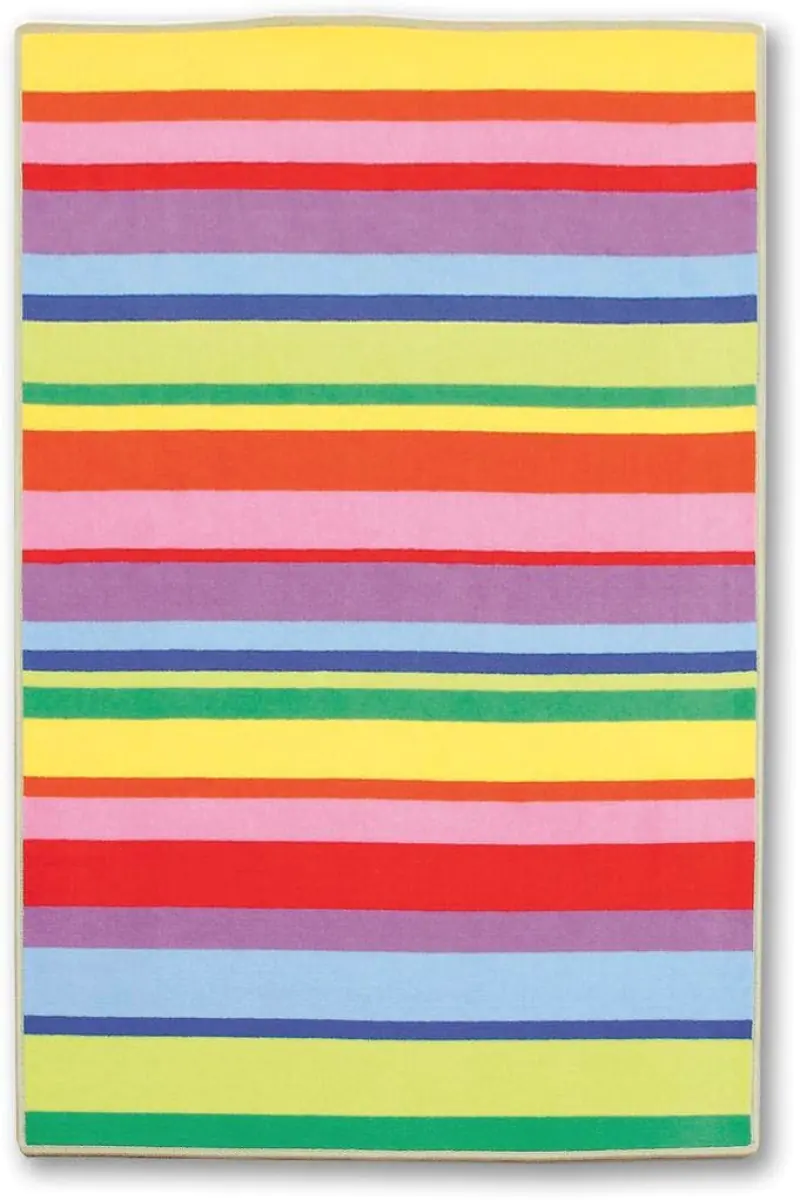 Teppich Colorino Maße B/L: 100 x 150 cm, Material: 100% Polyamid, Unterseite Filz aus der Kategorie Textilien