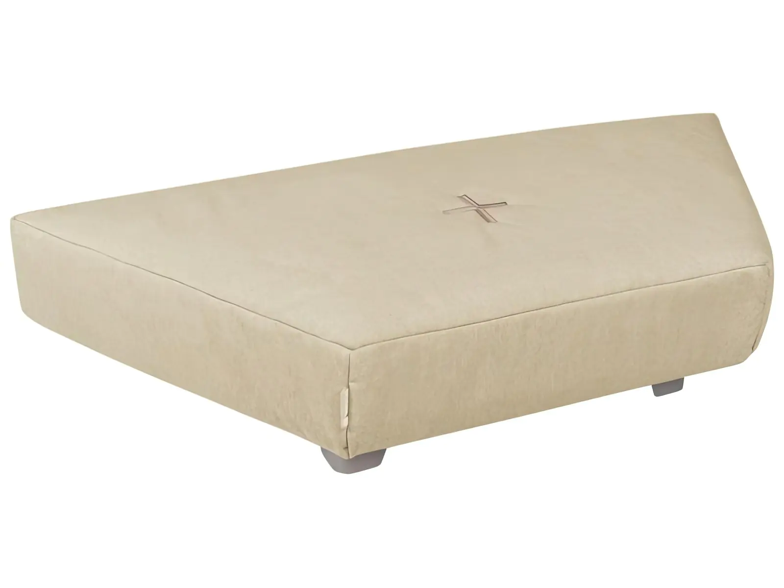 COCOON Trapezhocker mit Holzfüße aus der Kategorie Hocker