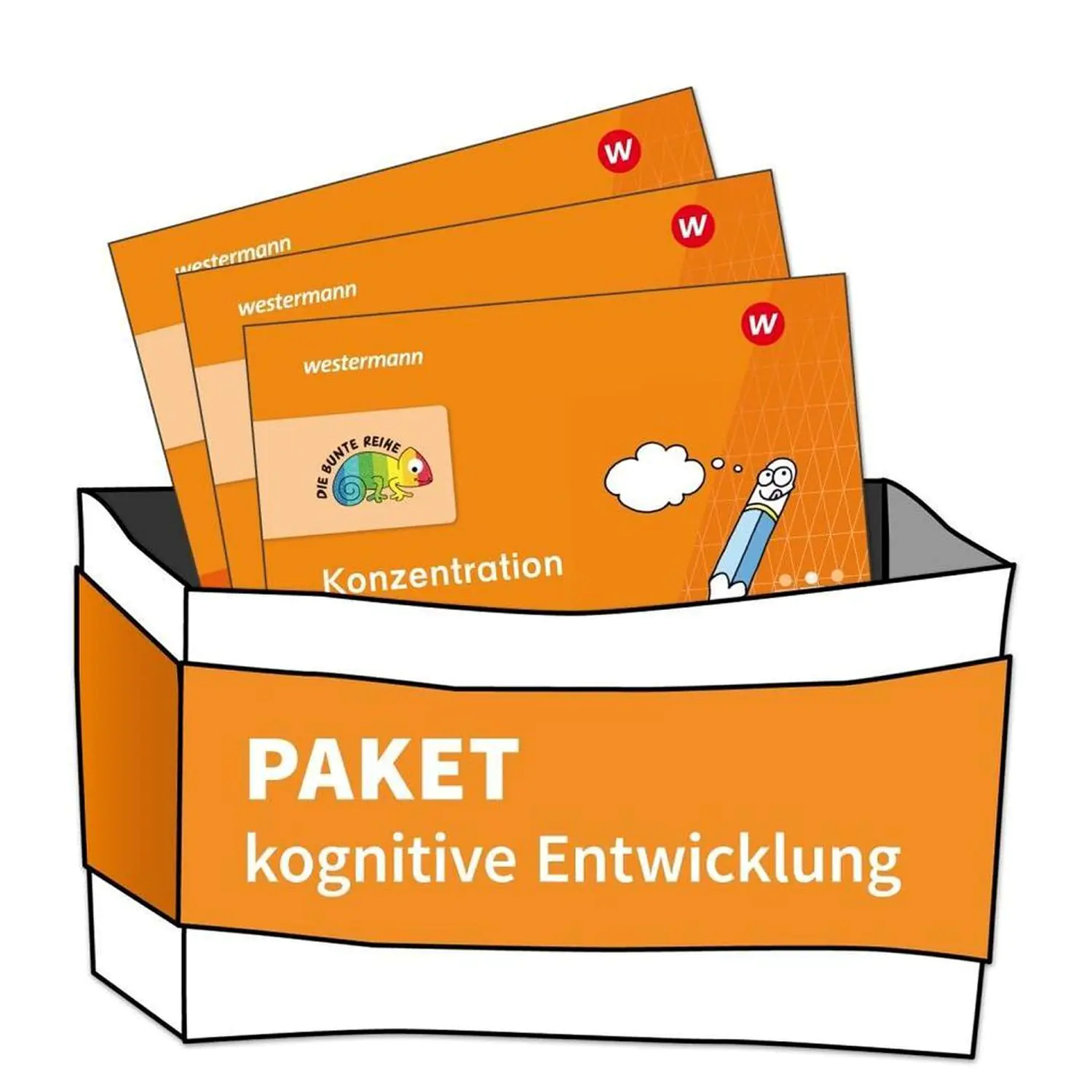 Bunte Reihe Paket: kognitive Entwicklung aus der Kategorie Pädagogik