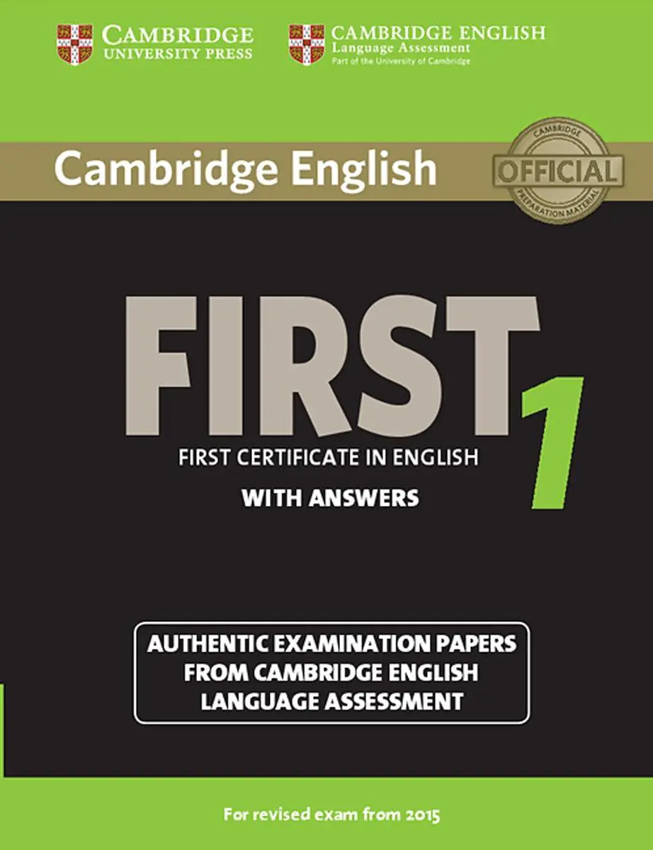 Cambridge English First 1. Updated Schülerbuch aus der Kategorie Englisch