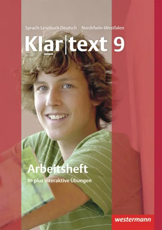 Klartext 9. Arbeitsheft mit Lösungen. NRW aus der Kategorie Deutsch