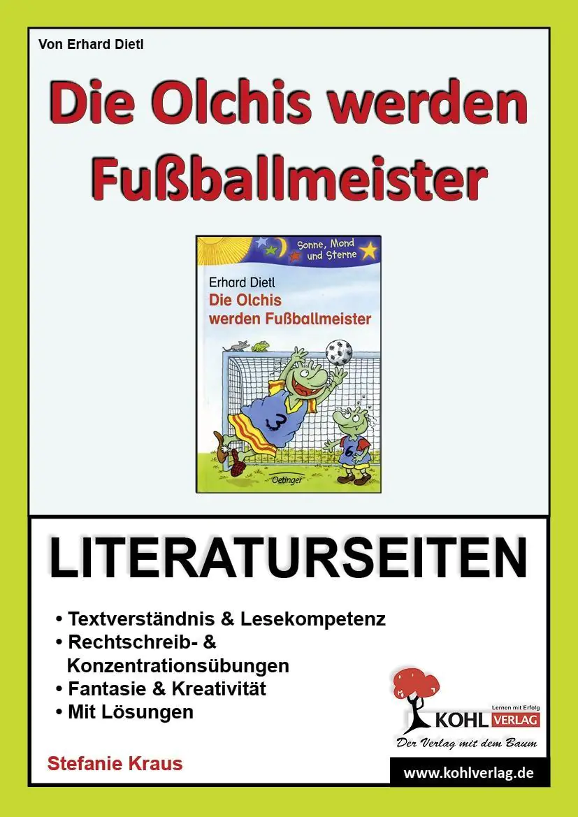 Die Olchis werden Fußballmeister / Literaturseiten aus der Kategorie Deutsch