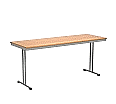 Klapptisch, 170x60 cm (B/T), 72 cm hoch, T-Fuß,