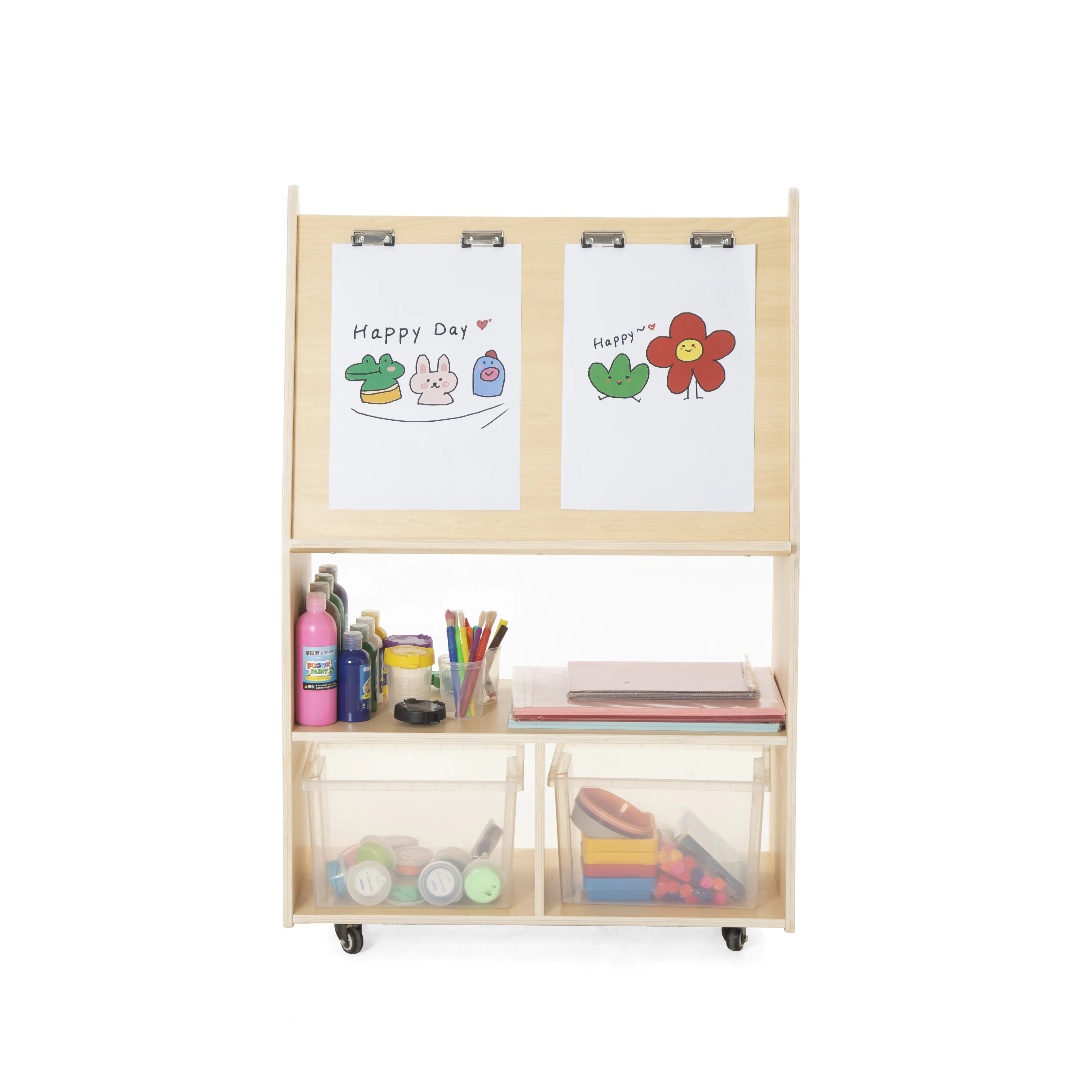 Wisdom | Staffelei mobil | 80 x 39 x 120 cm | Holz aus der Kategorie Bausteine & Spiellandschaften
