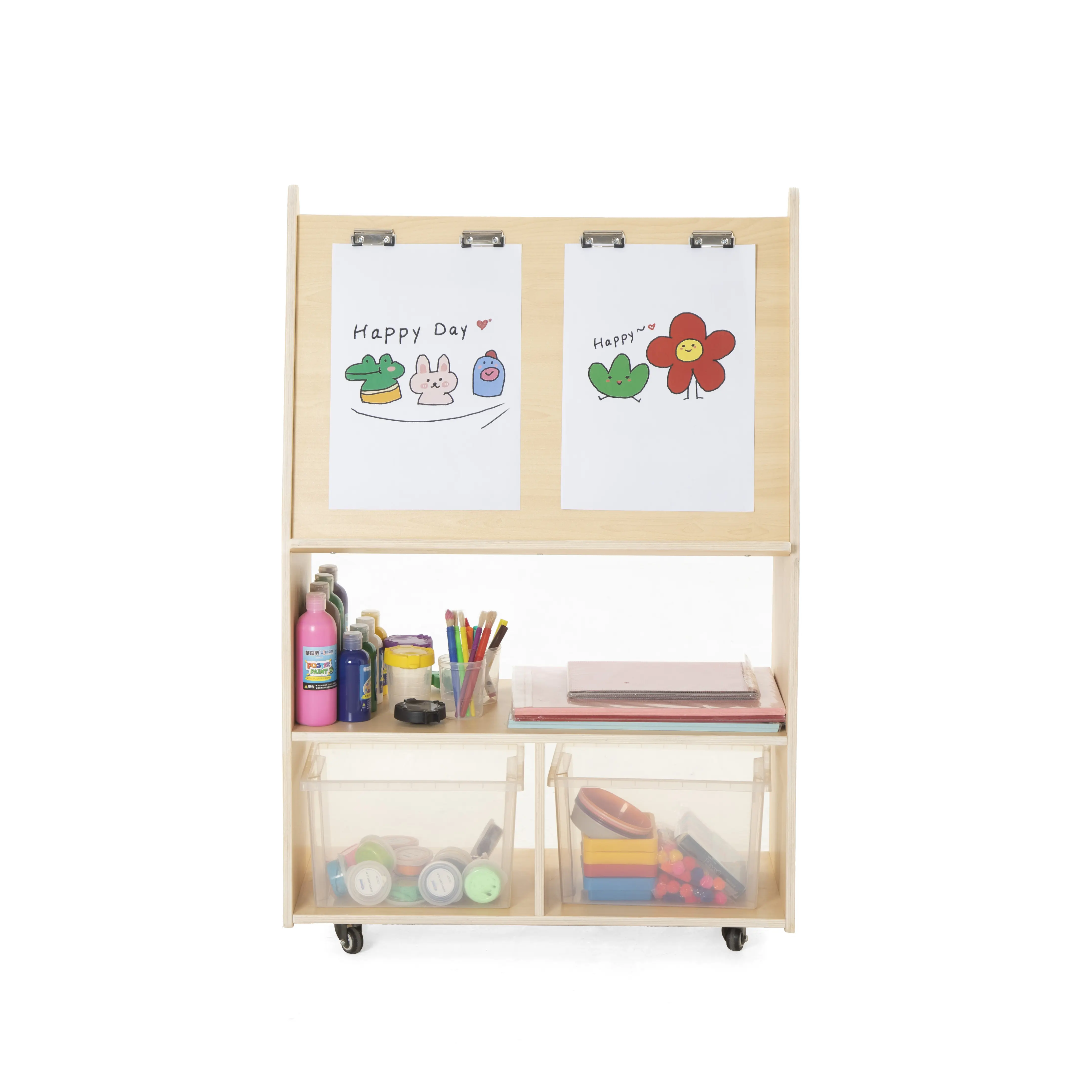 Wisdom | Staffelei mobil | 80 x 39 x 120 cm | Holz aus der Kategorie Bausteine & Spiellandschaften
