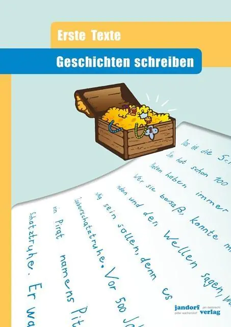 Geschichten schreiben - Erste Texte aus der Kategorie Deutsch