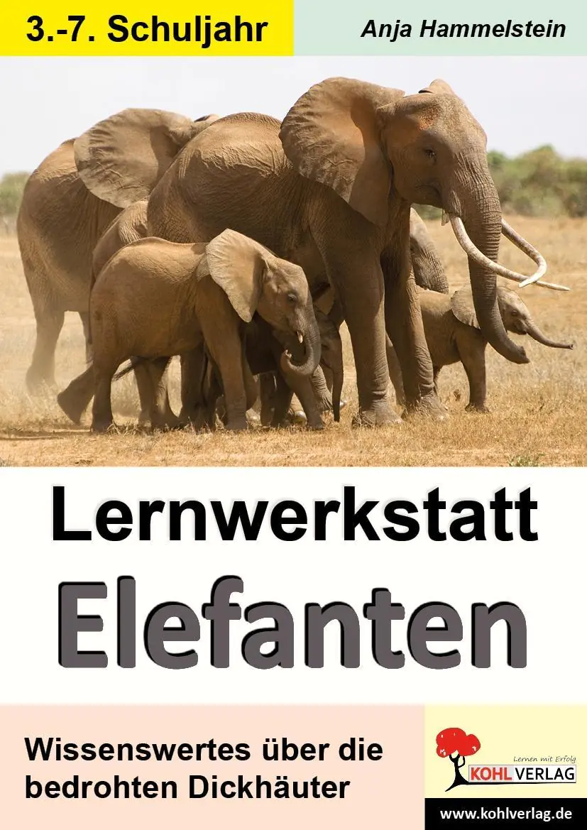 Lernwerkstatt - Elefanten aus der Kategorie Kinderbücher