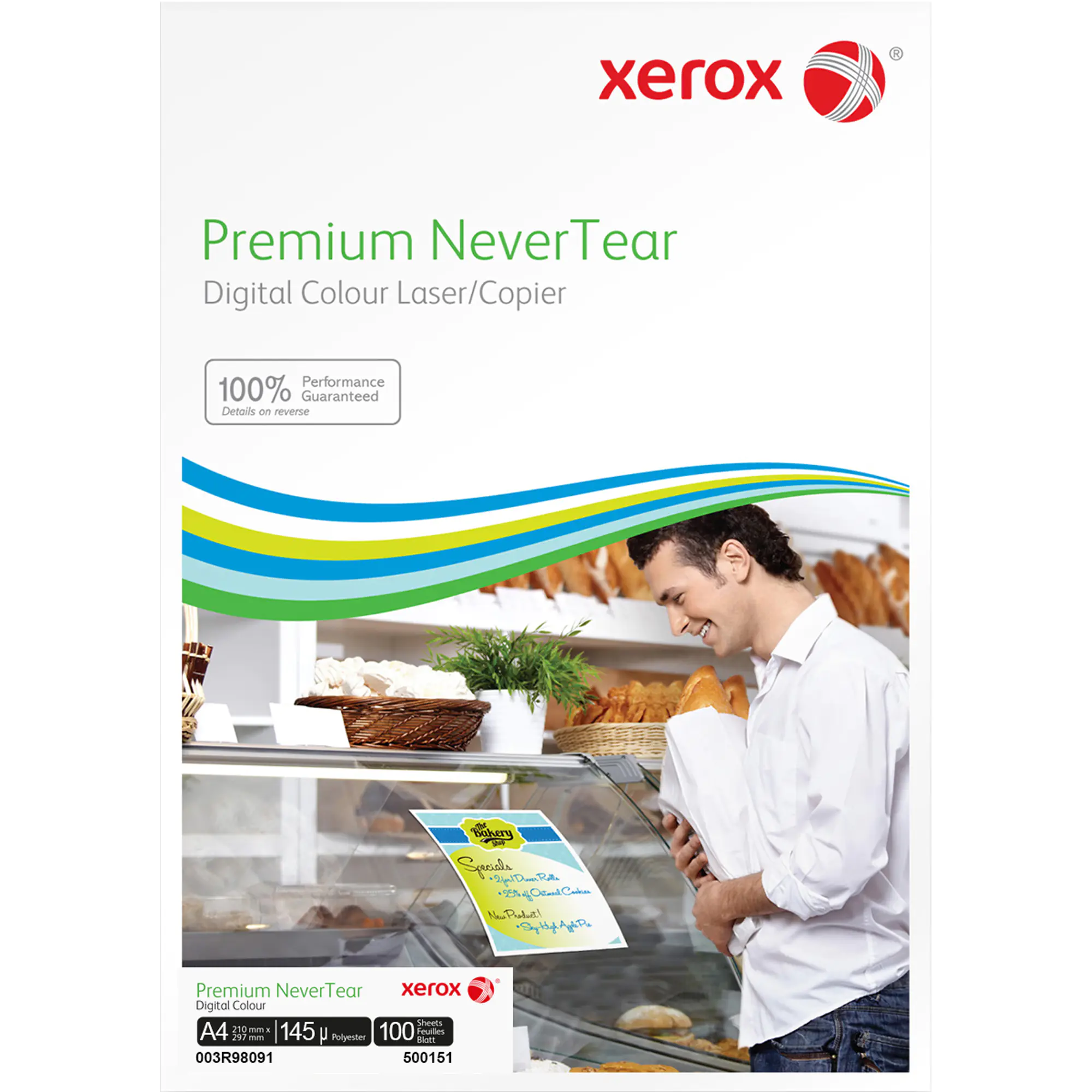 Xerox Synthetikpapier NeverTear A4 145mic ws 100Bl. aus der Kategorie Präsentationsfolien