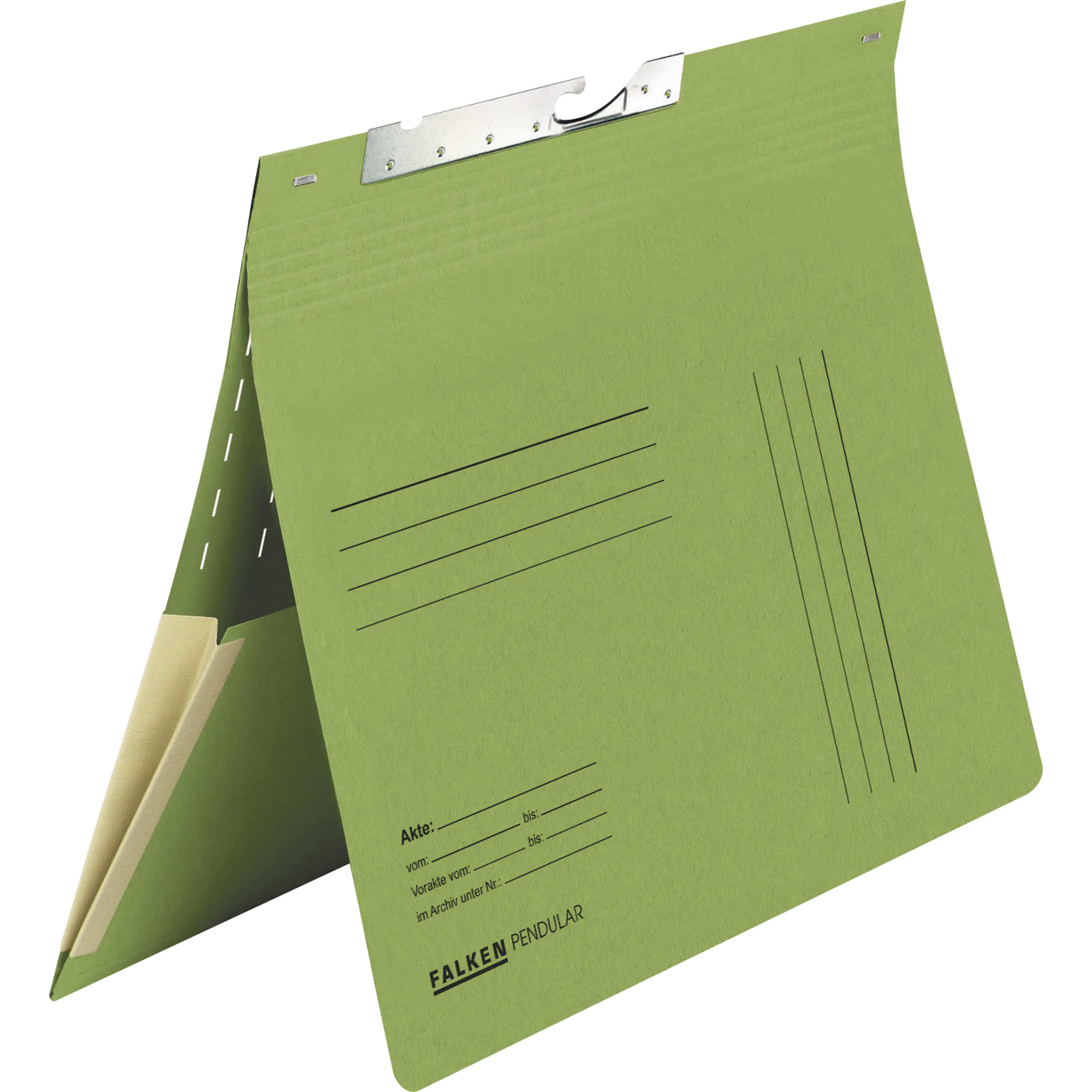Falken Pendelhefter kaufm. Heftung Schlitz Dehnt. gn aus der Kategorie Registraturen