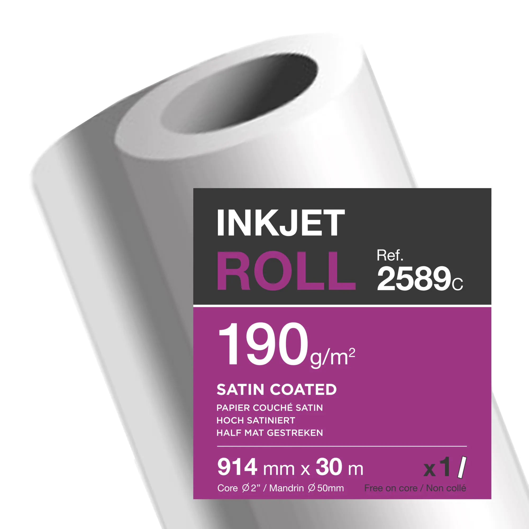 Clairefontaine Plotterrolle 190g 914mmx30m aus der Kategorie Rollenpapiere