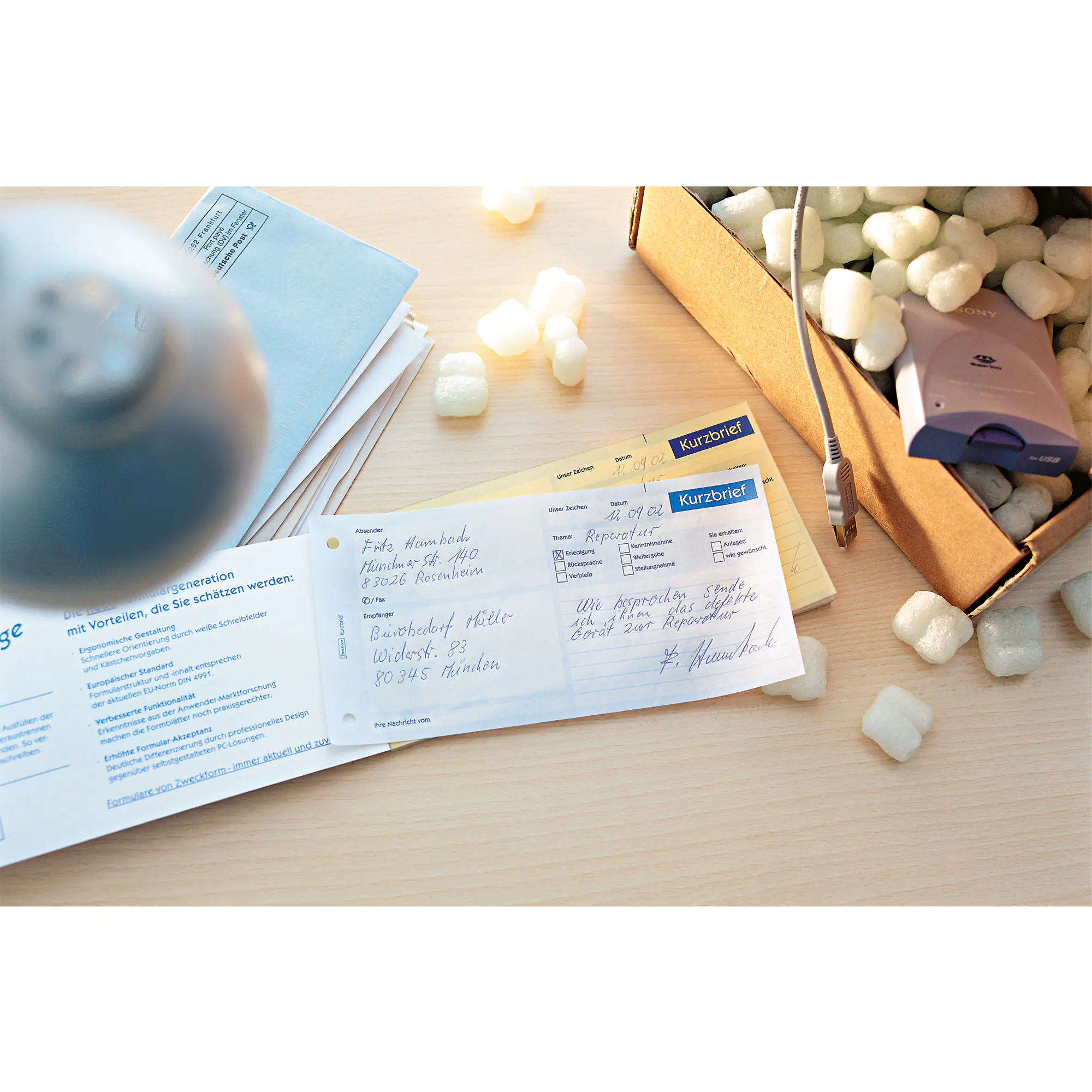 Avery Zweckf. Kurzbrief 1/3 DIN A4 100Blatt aus der Kategorie Formulare