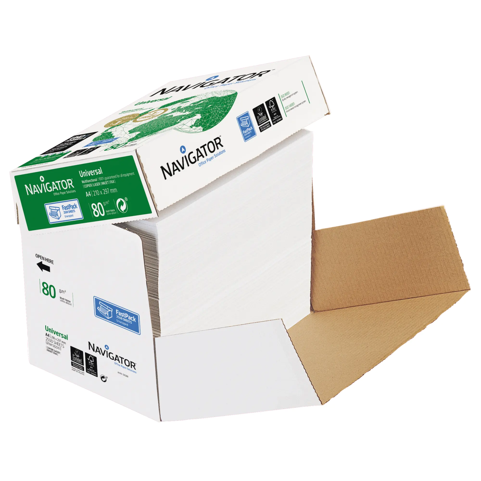 Navigator Kopierpapier A4 80g hf ws 2500Bl. aus der Kategorie Kopier- & Druckerpapiere